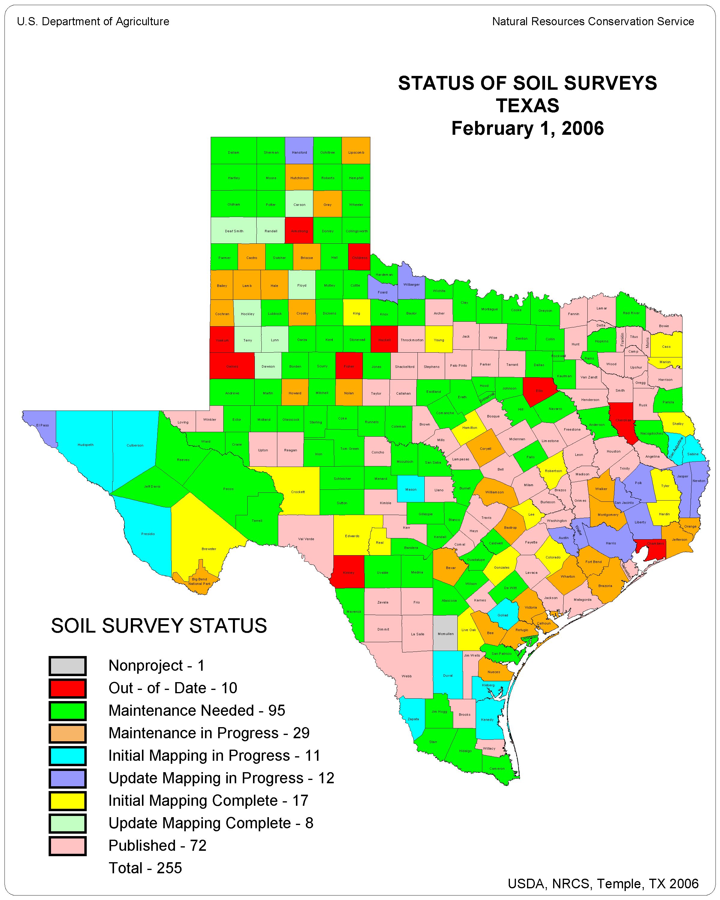 Information On Texas Soils